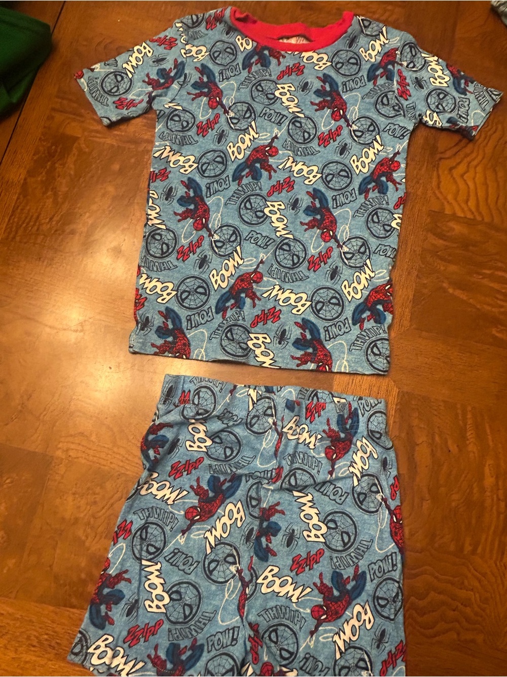 Marvel Boys Red & Blue Spider-Man Pajama Set